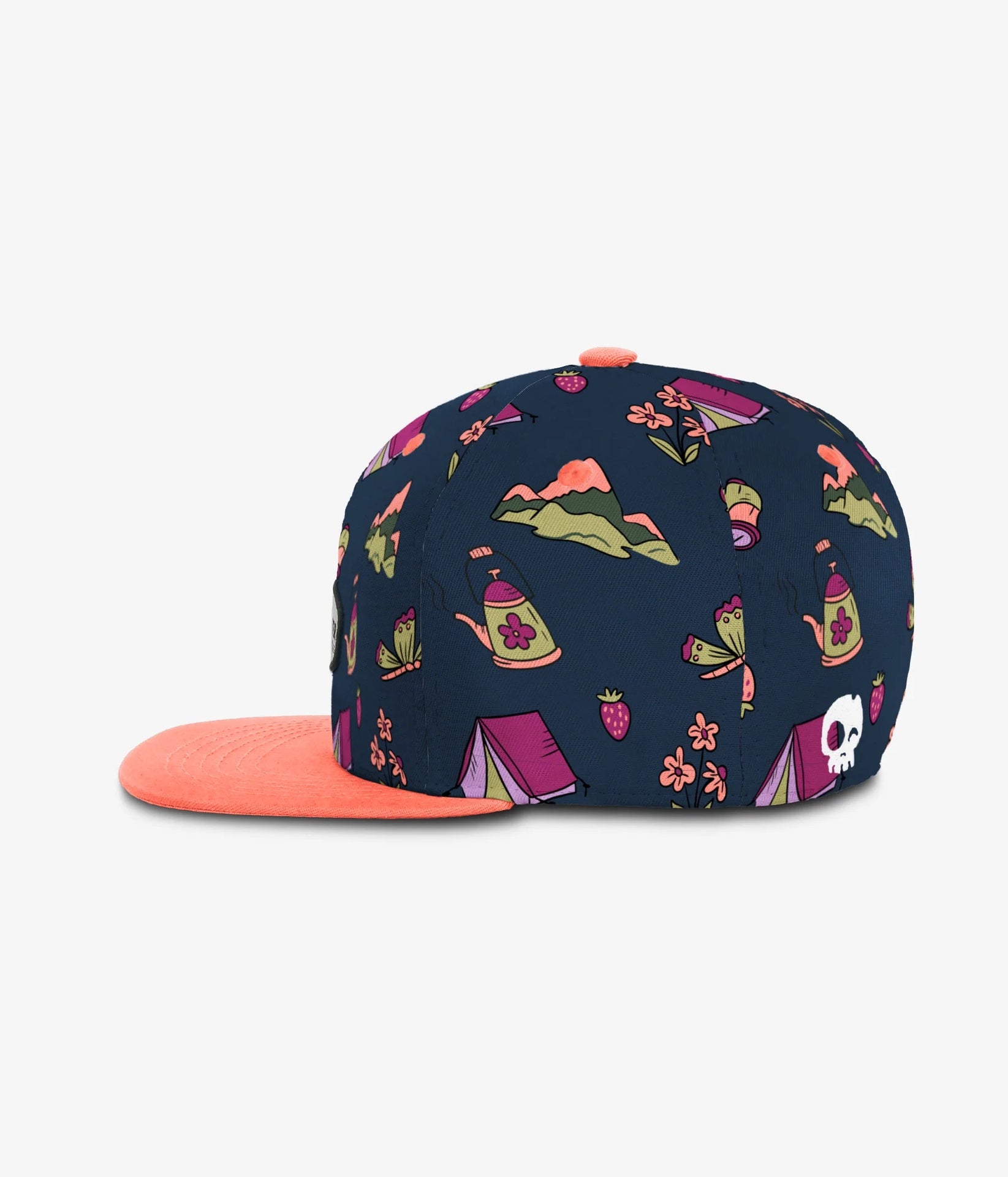 Headster Midnight Meadow Snapback - True Indigo
