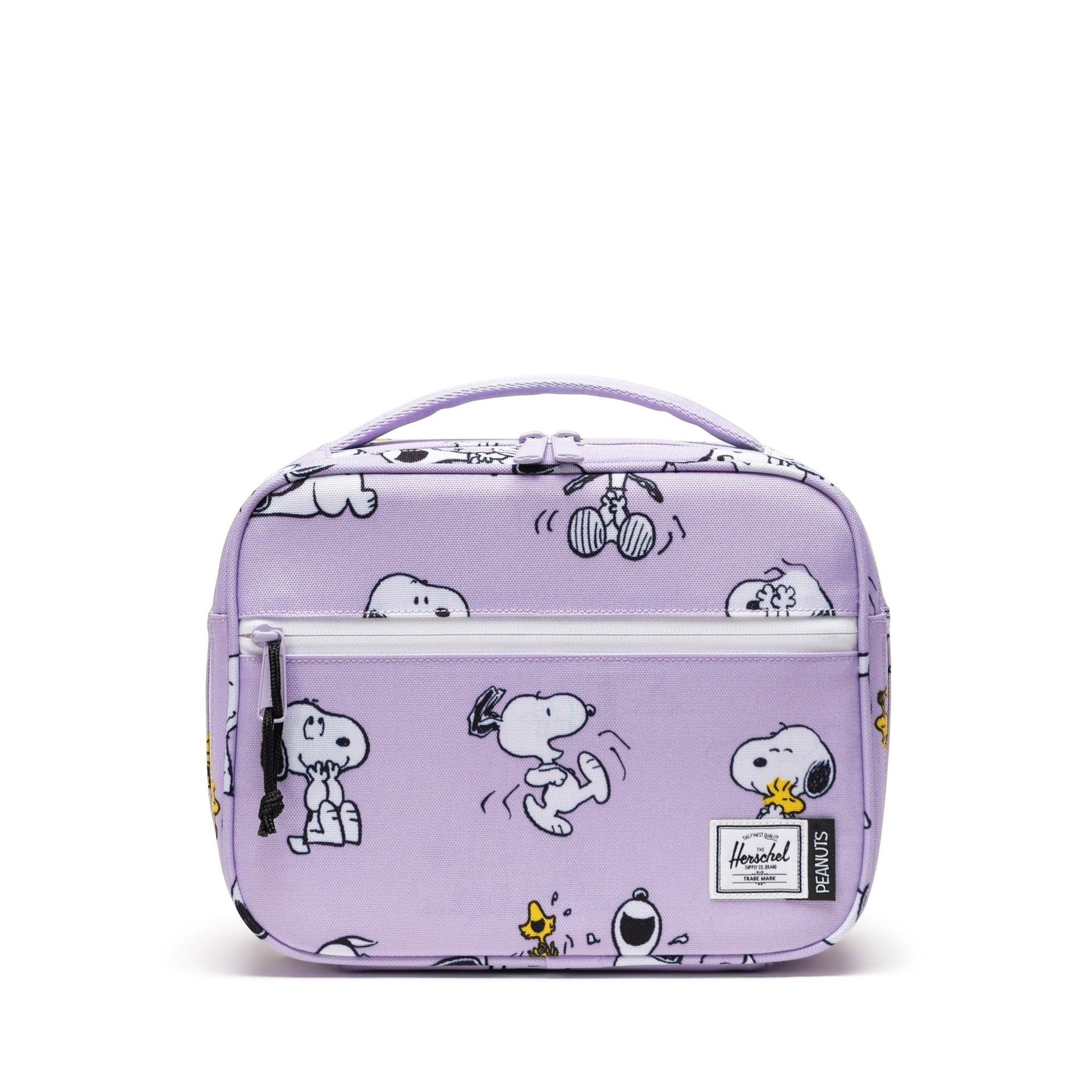 Herschel x Peanuts® Pop Quiz Lunch Box - Snoopy and Woodstock Pastel