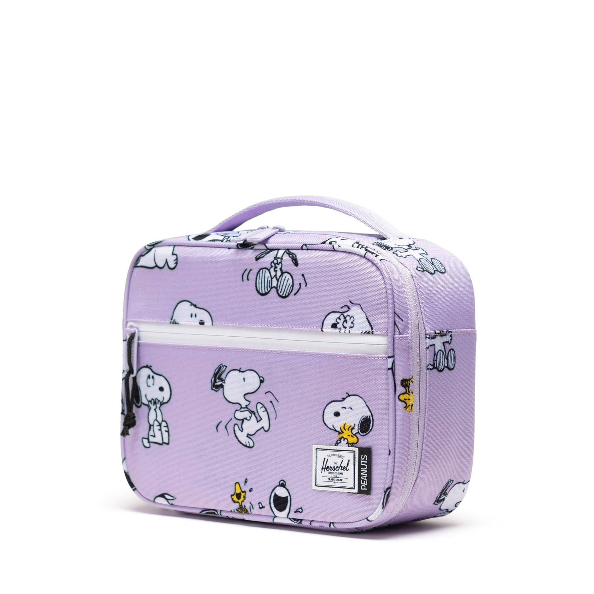 Herschel x Peanuts® Pop Quiz Lunch Box - Snoopy and Woodstock Pastel