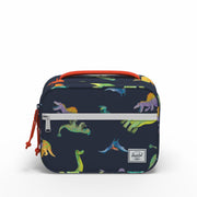 Herschel Pop Quiz Lunch Box - Watercolour Dinos Darkest Navy