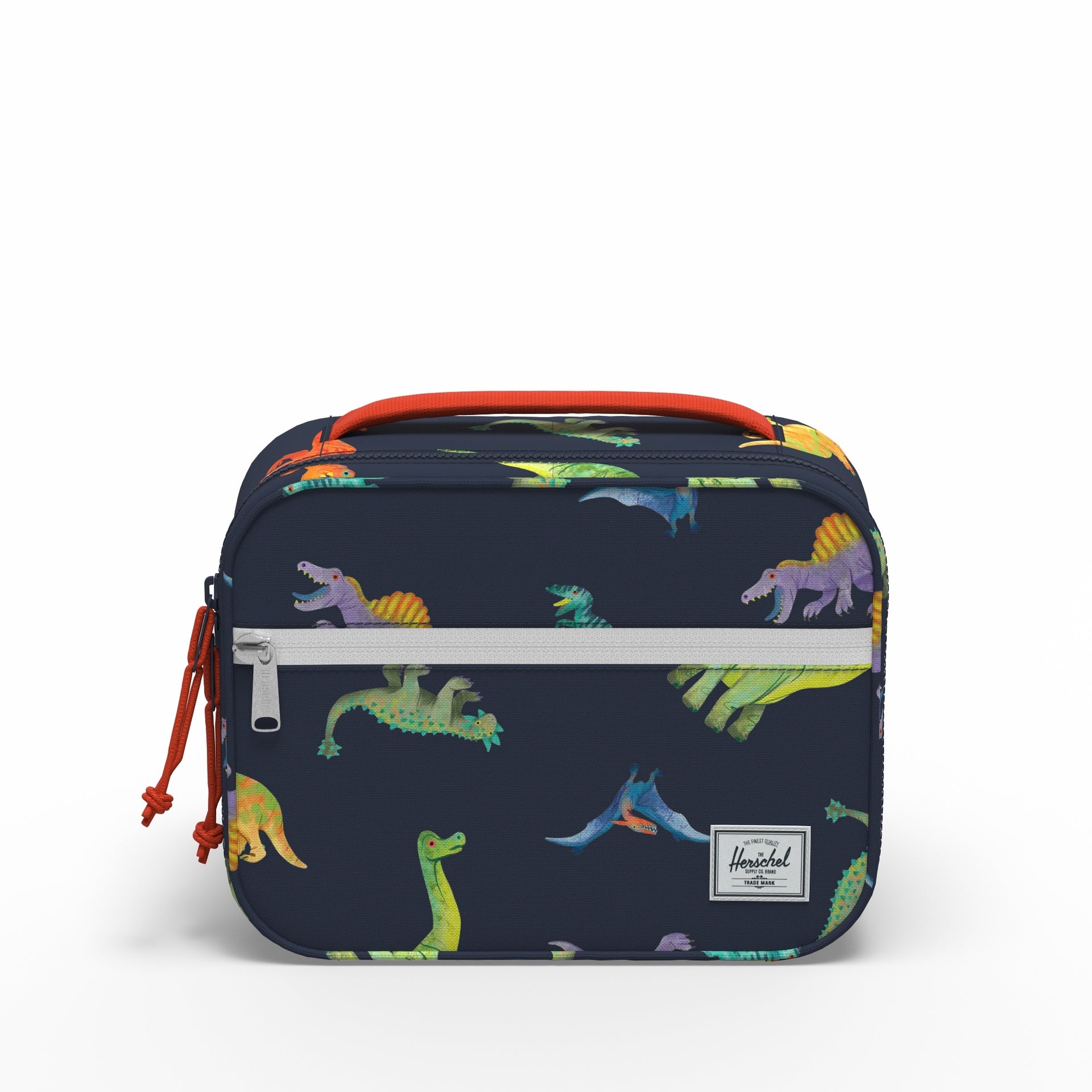 Herschel Pop Quiz Lunch Box - Watercolour Dinos Darkest Navy