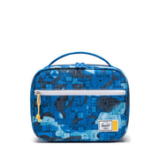Herschel x LEGO® Pop Quiz Lunch Box -Abstract Bricks Blue