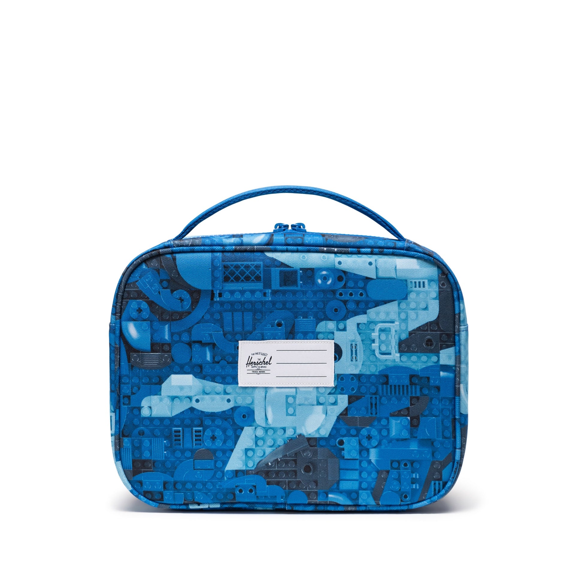 Herschel x LEGO® Pop Quiz Lunch Box -Abstract Bricks Blue