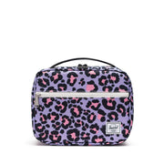 Herschel Pop Quiz Lunch Box  - Scribble Leopard Sachet Pink