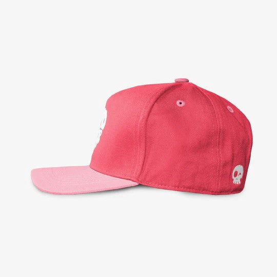 Headster Home Run Curved Brim Snapback - Coral Love