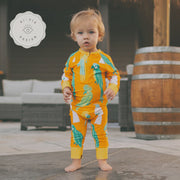 Honeysuckle Swim Sunsuit - Parrotdise