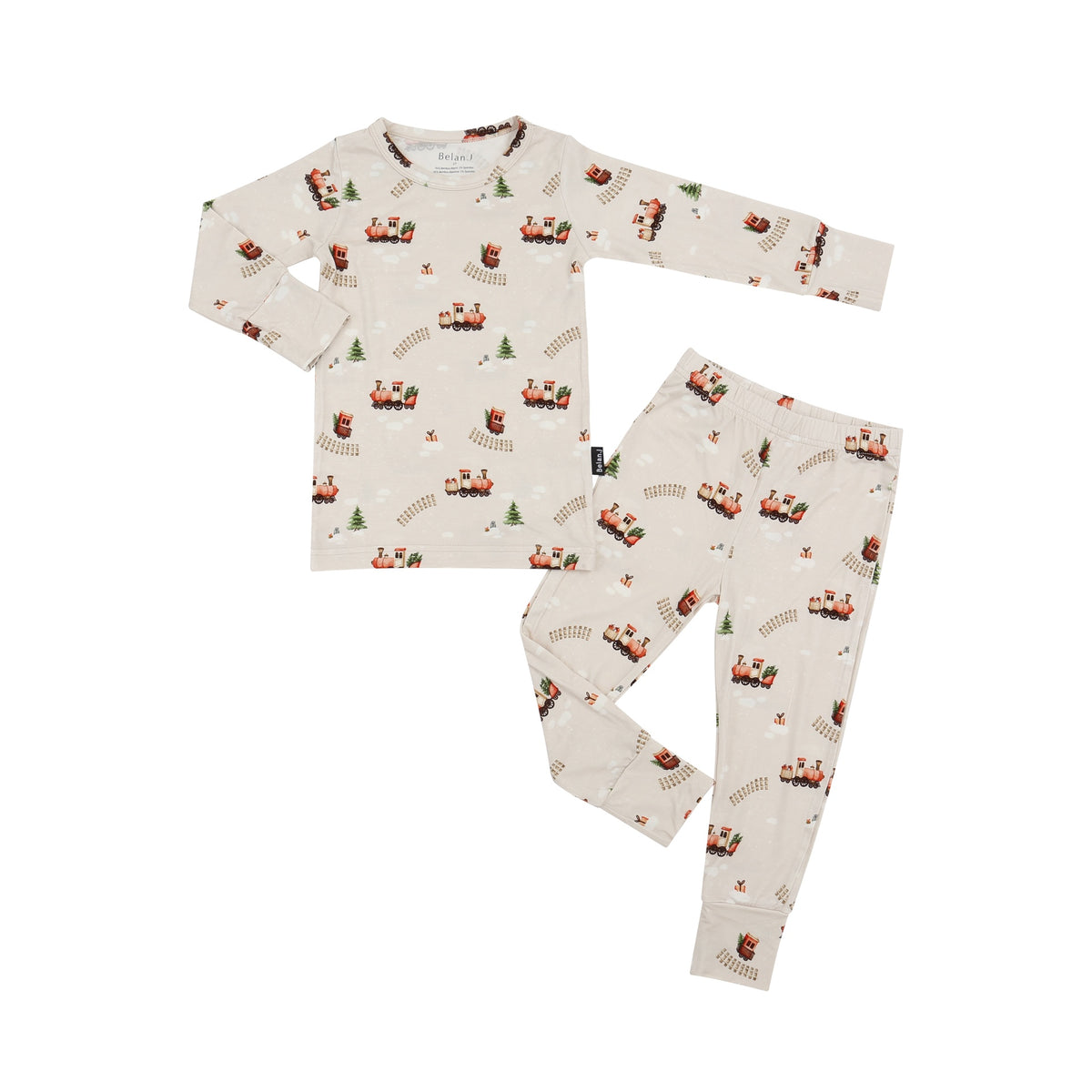 L/S PJ Set - Christmas Train