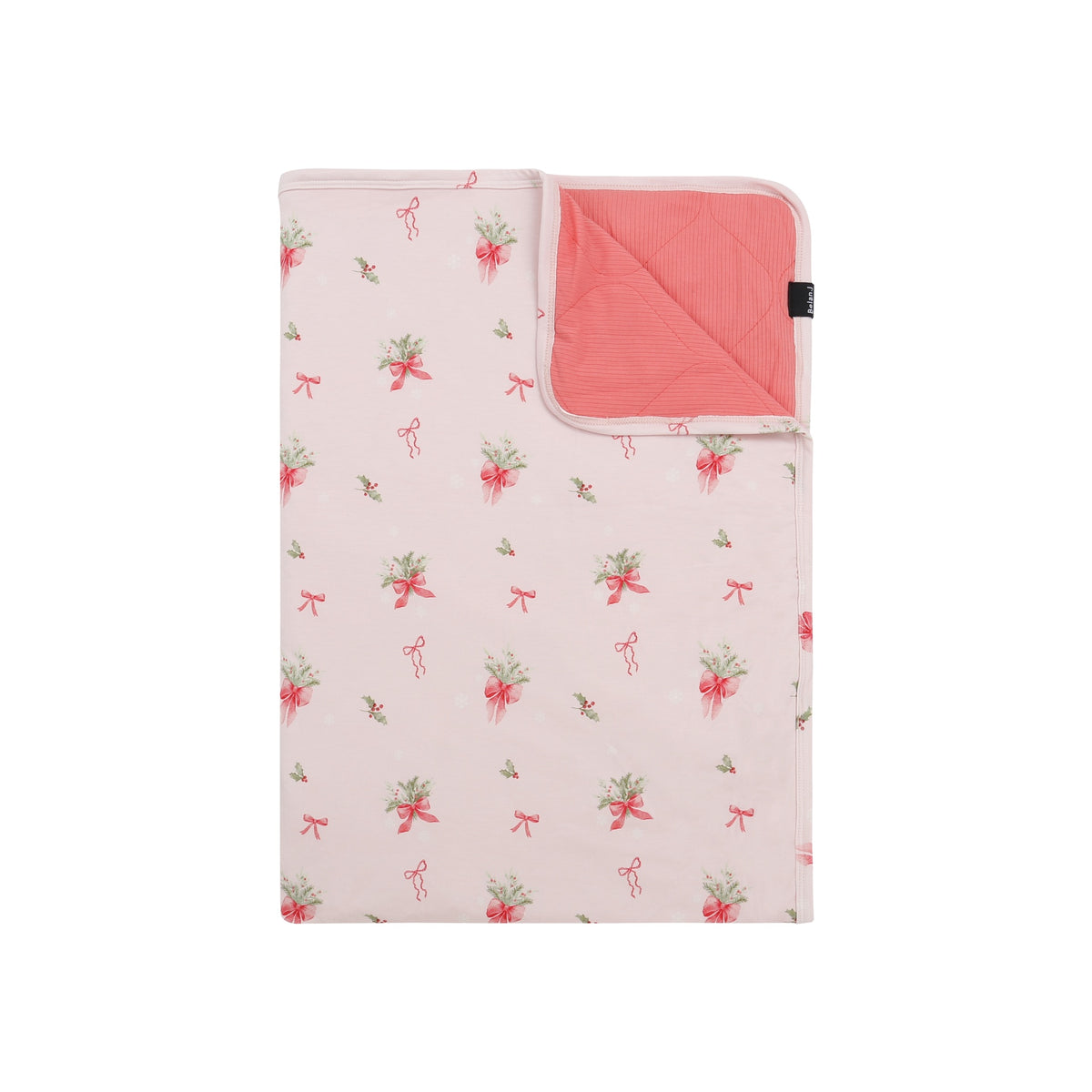 1.0 TOG Snuggle Blanket - Pink Bows / Candy Pink