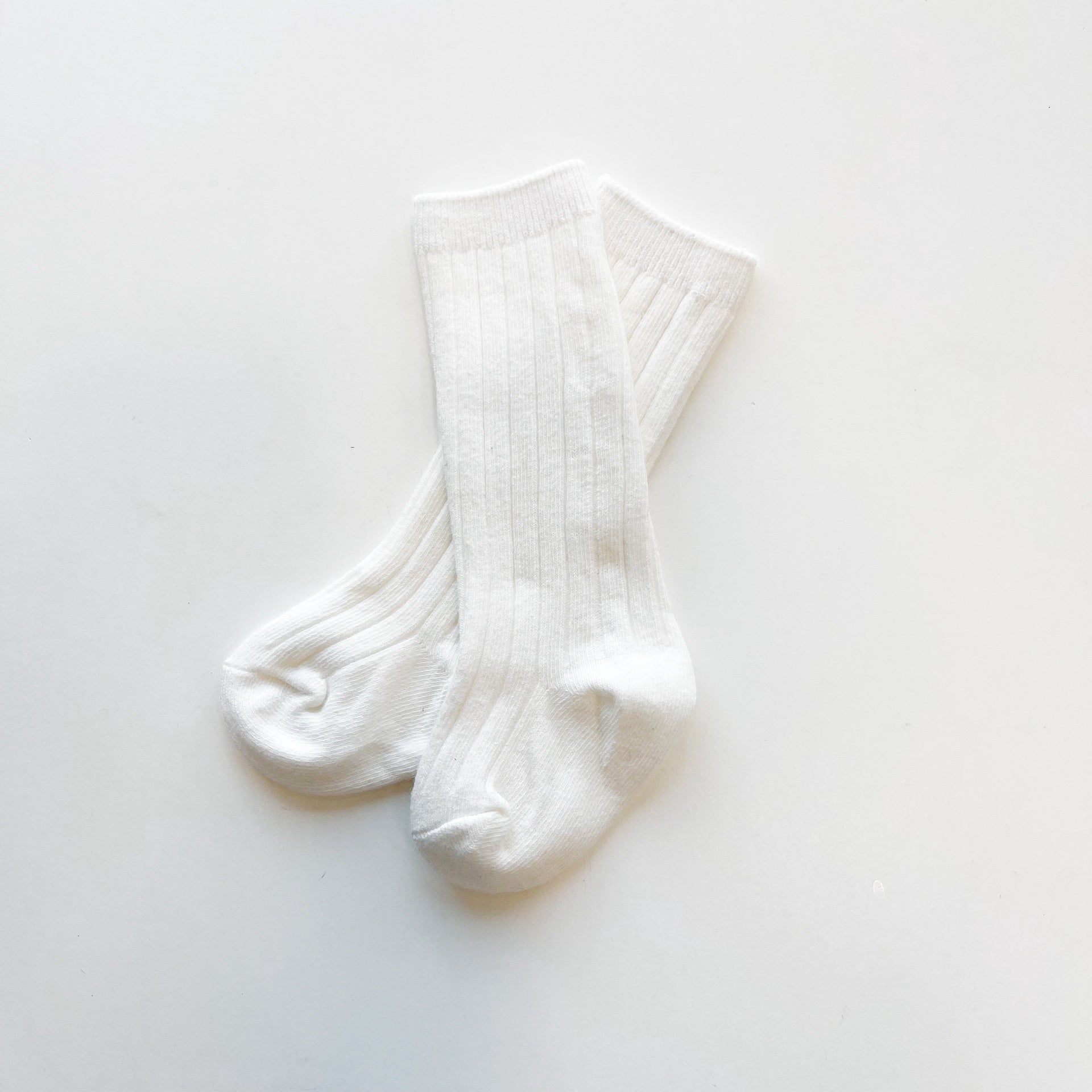 Knee High Socks 2Pack - Pink/White