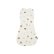 1.0 TOG Ribbed Bamboo Convertible Swaddle Sack - Milk & Cookies
