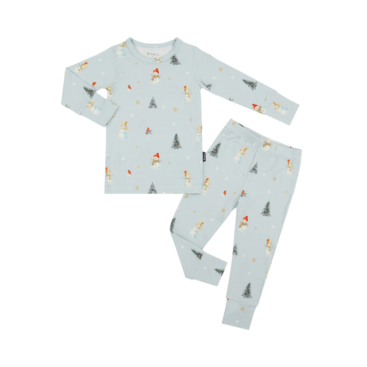 L/S PJ Set - Snowmen