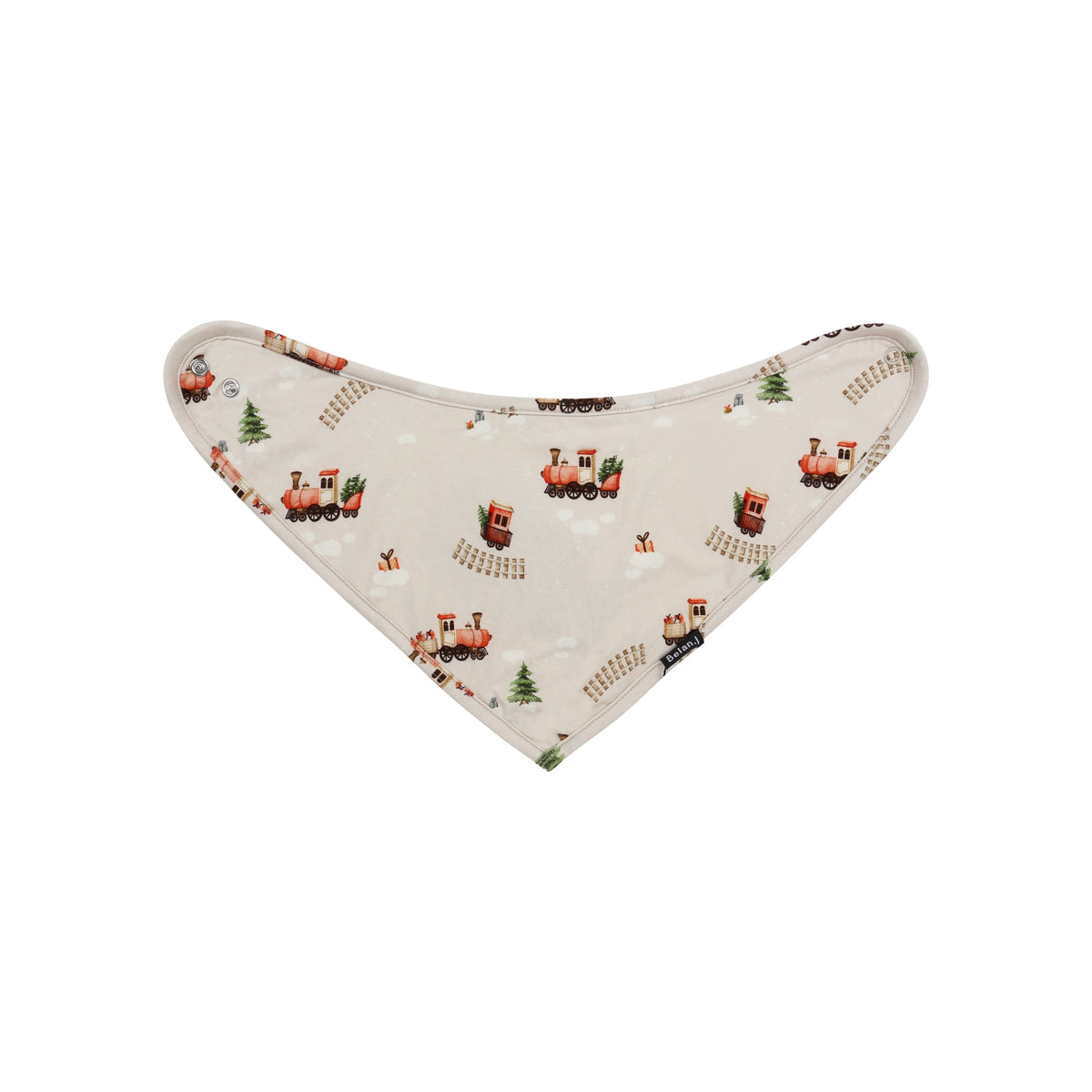 Bandana Bib - Christmas Train