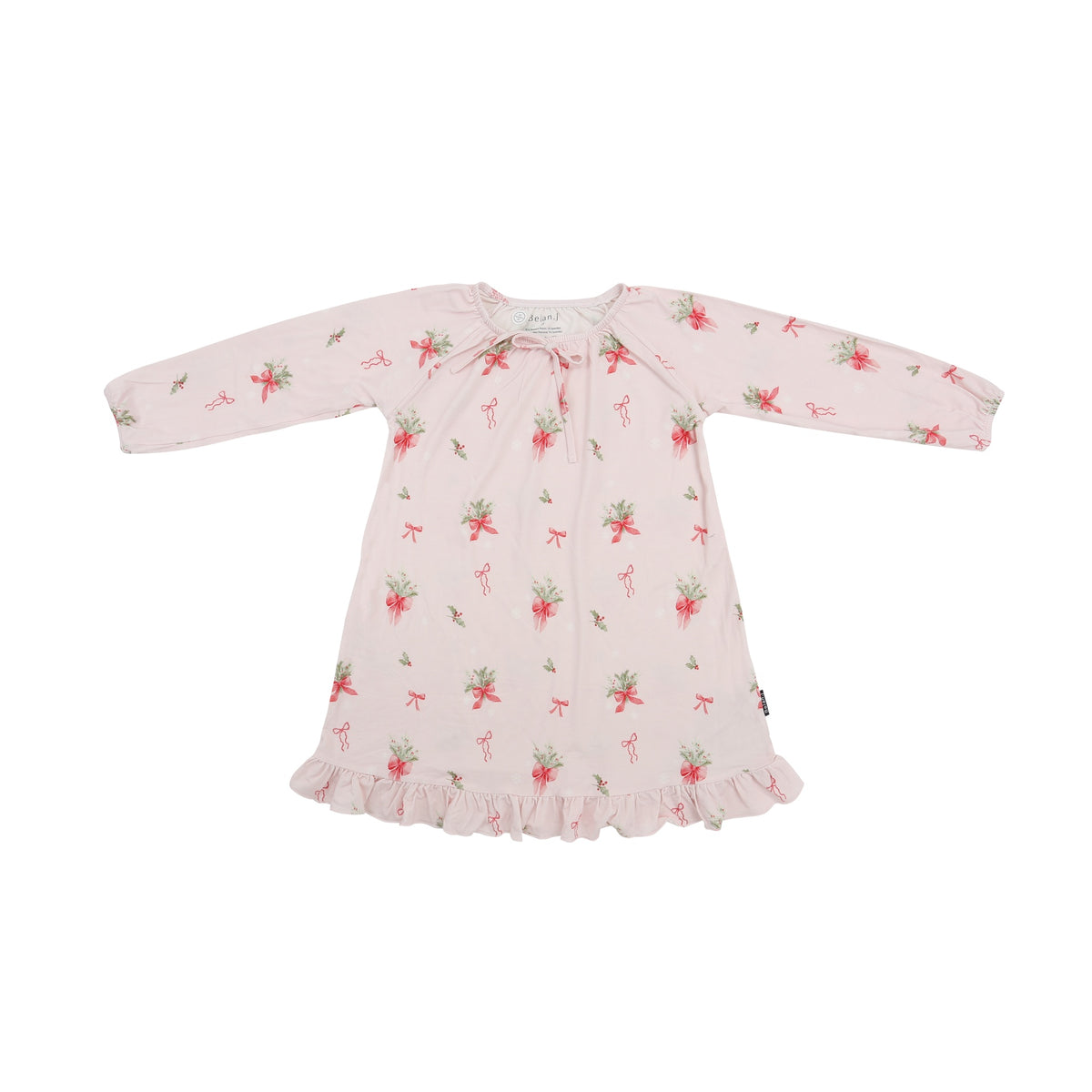 Night Gown - Pink Bows