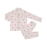 Women's Classic L/S PJ Set - Pink Bows