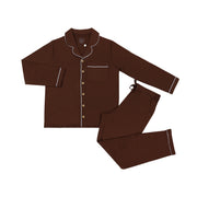 Men's Classic L/S PJ Set - Cocoa