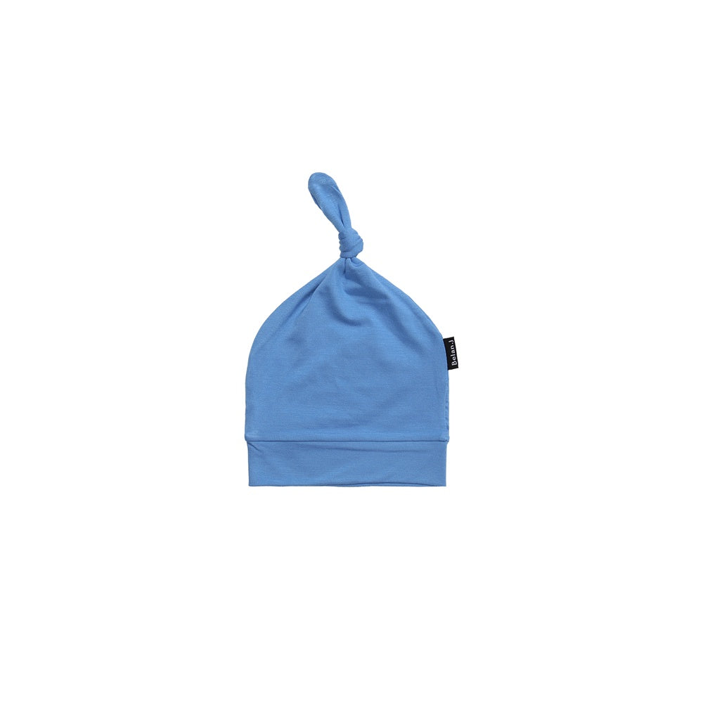 Knotted Hat - Lake Blue
