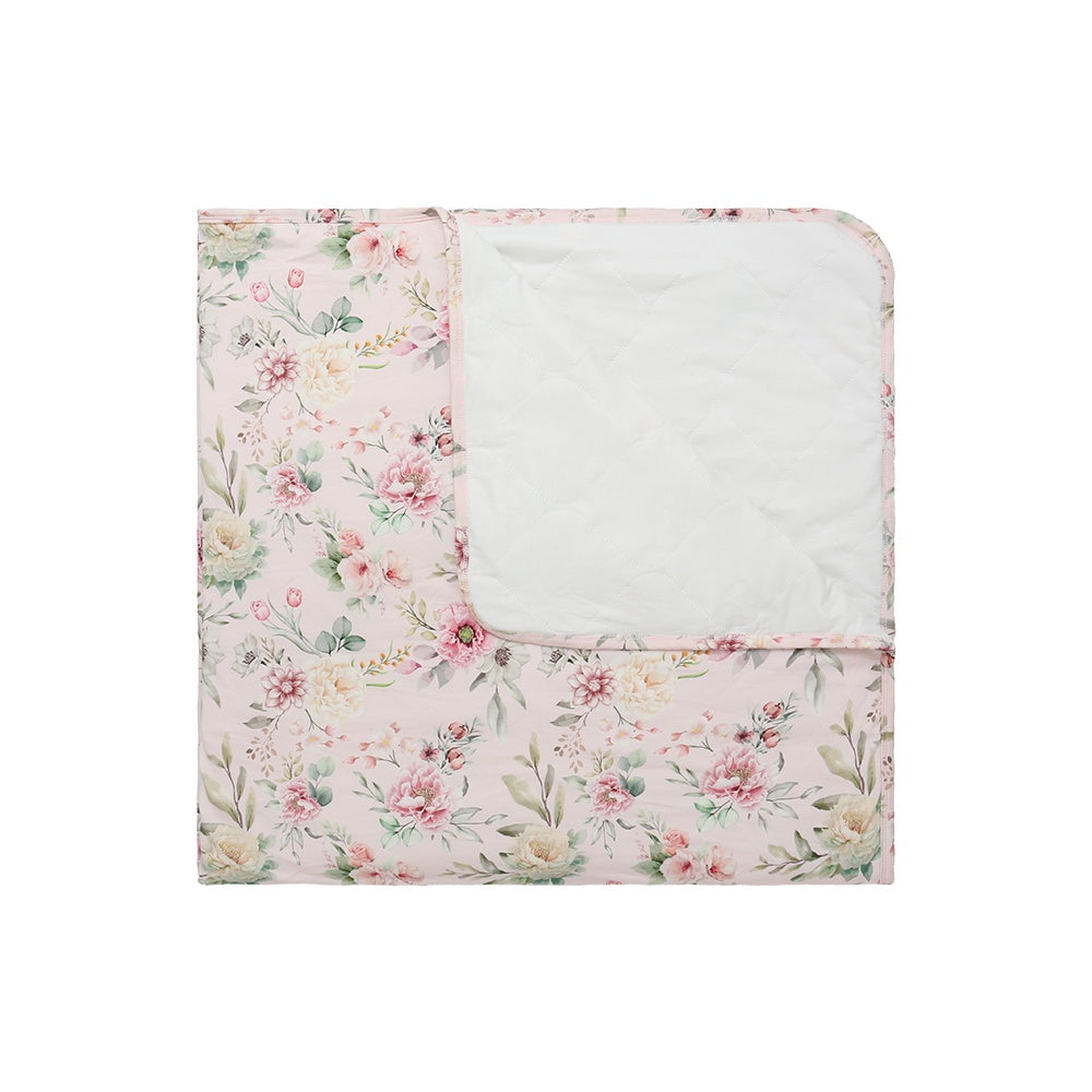 1.0 TOG Child Blanket - Floral Bliss / White