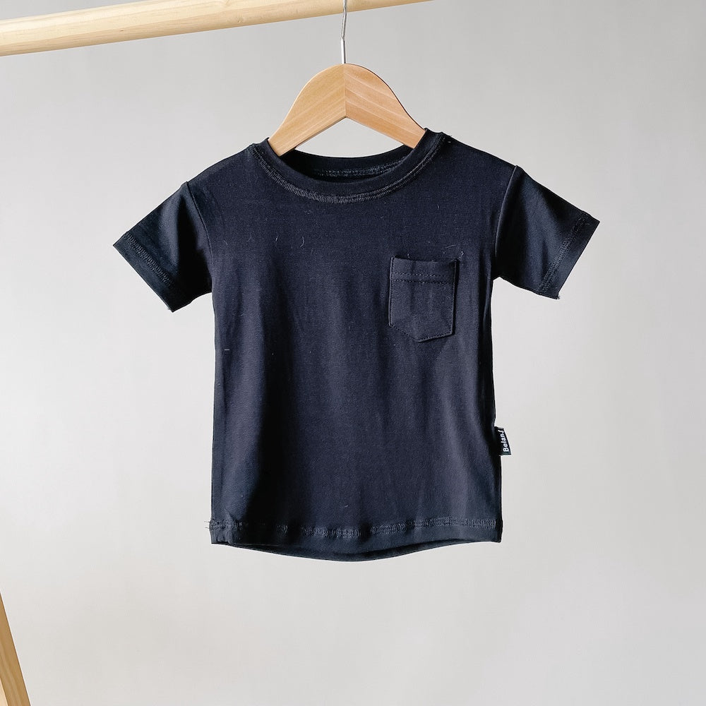 Short Sleeve Pocket Tee - Raven
