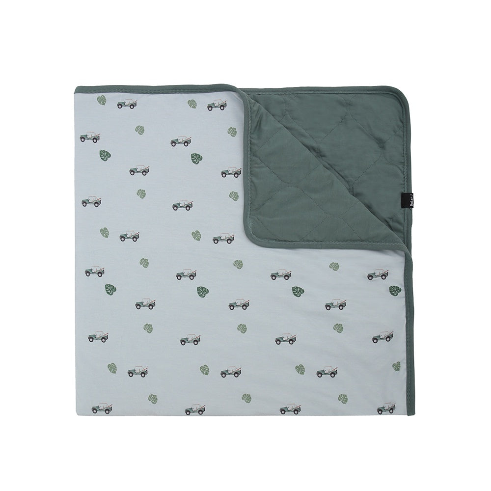 1.0 TOG Child Blanket - Green Jeep/Leafy Green