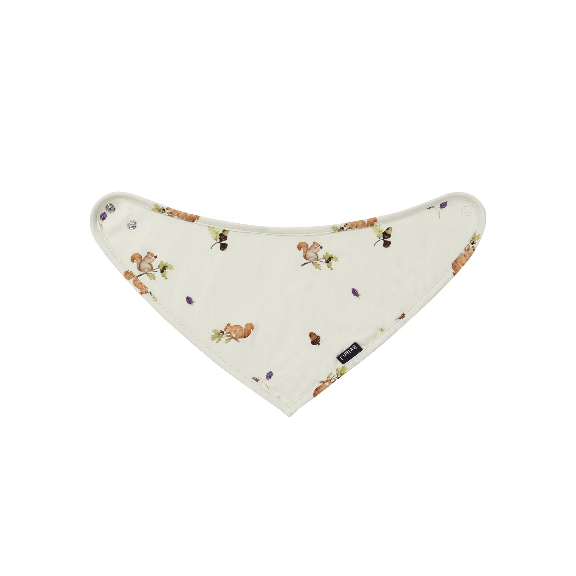 Bandana Bib - Squirrels
