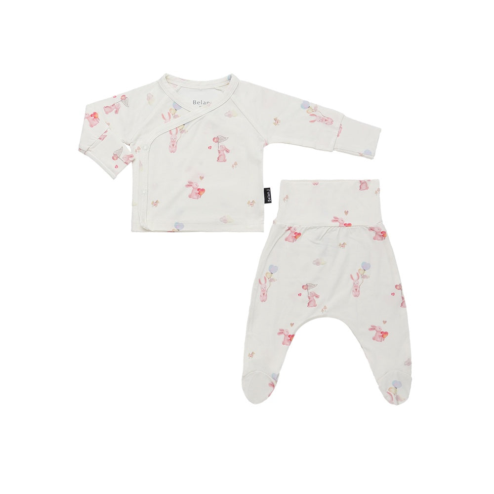 Take Me Home Kimono Set - Love Bunnies