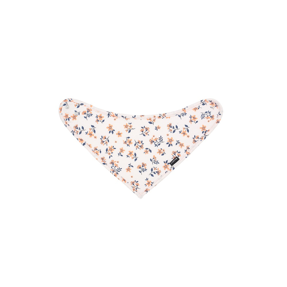 Bandana Bib - Peachy Blossom