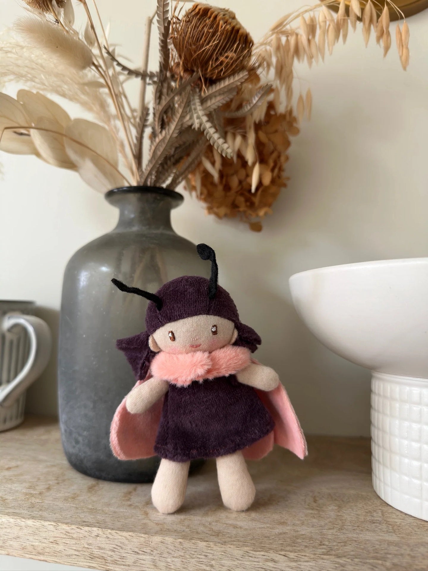ThreadBare Design Little Peeps Martha Cloth Moth