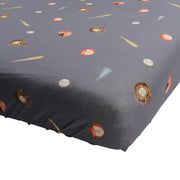 Bamboo Crib Sheet - Baseball