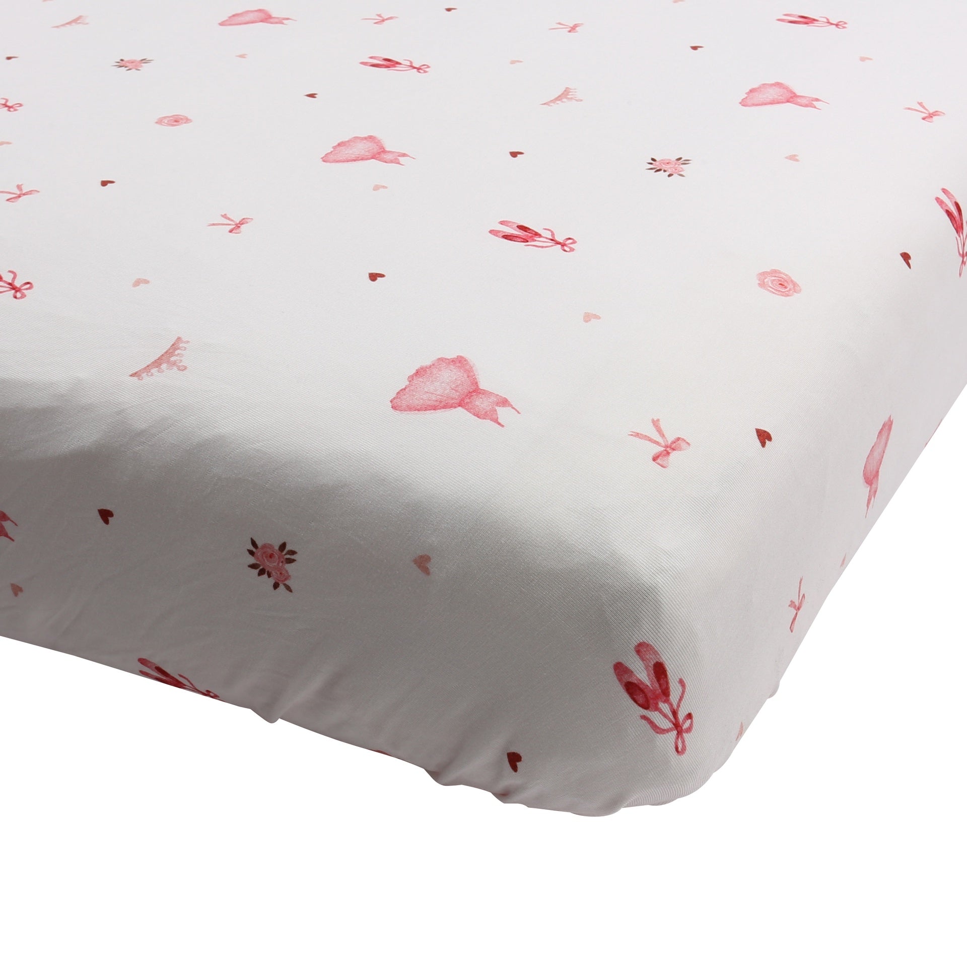 Bamboo Crib Sheet - Ballerina