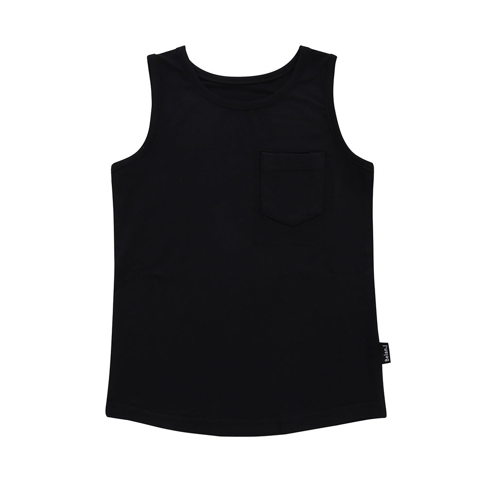 Pocket Tank Top - Raven