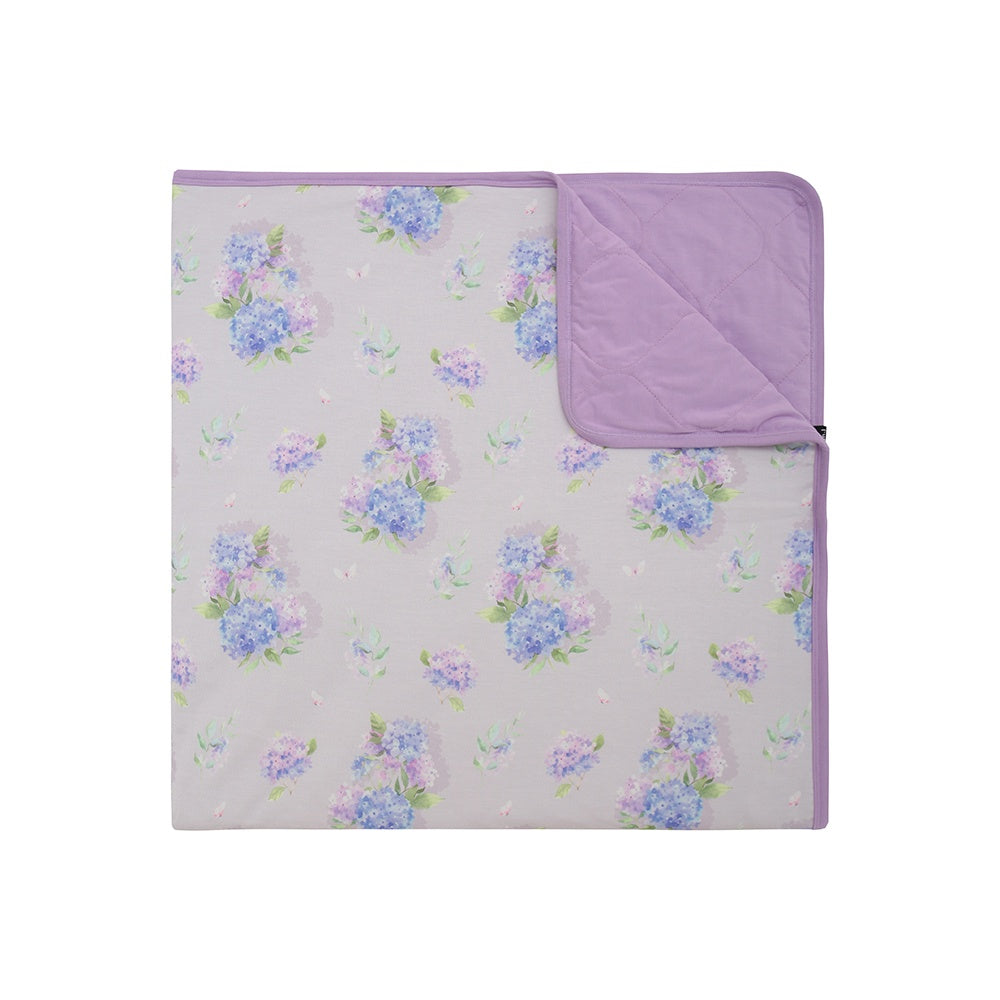 1.0 TOG Child Blanket - Hydrangeas/Violet