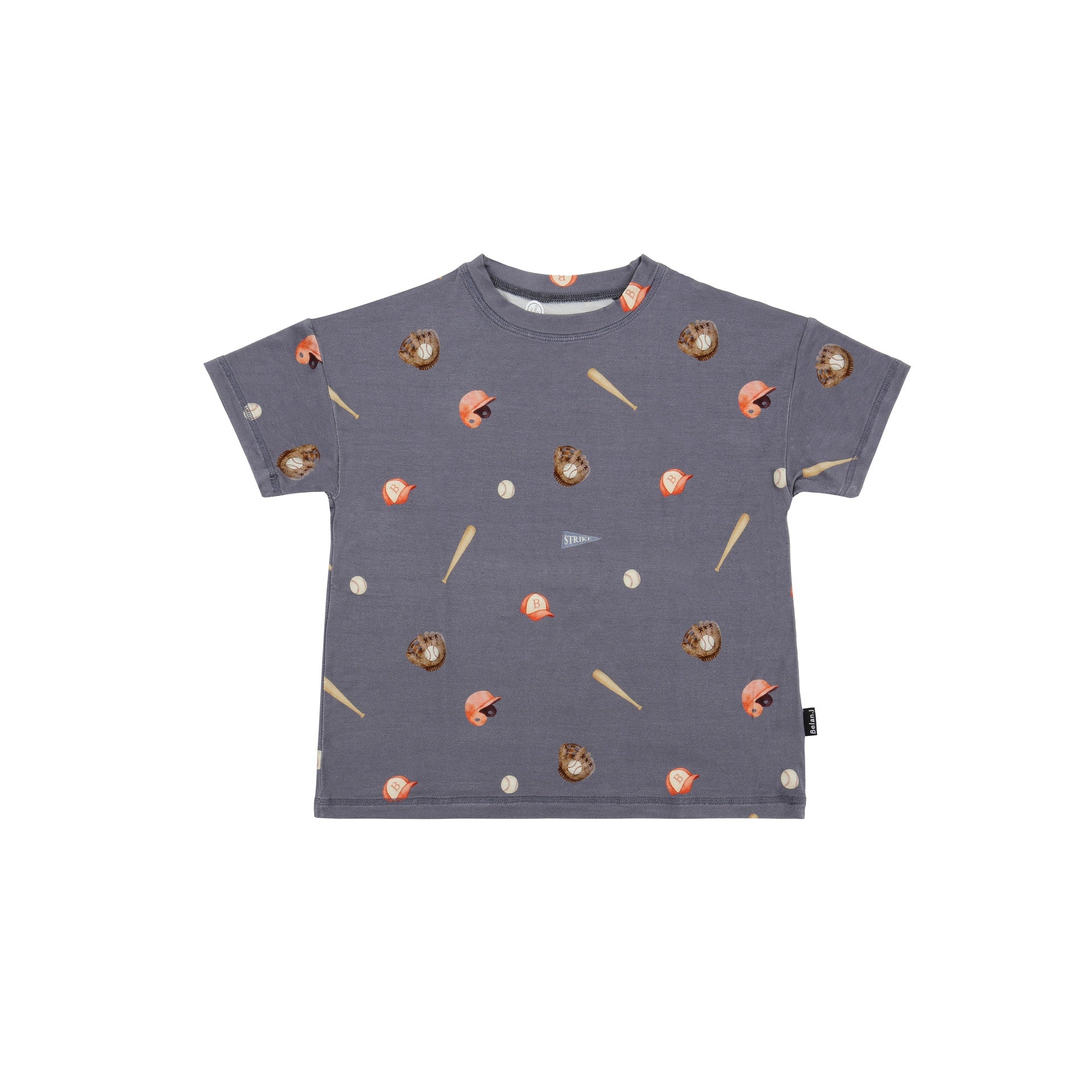 Short Sleeve Baggy Tee - Baseball