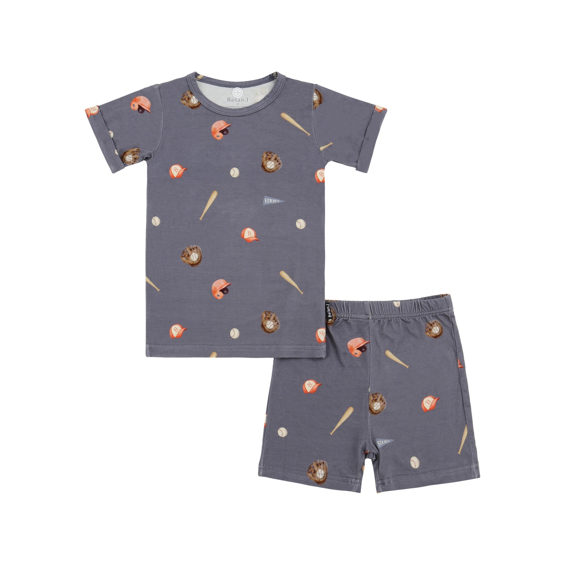 Summer PJ Set - Baseball