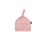 Knotted Hat - Crystal Rose