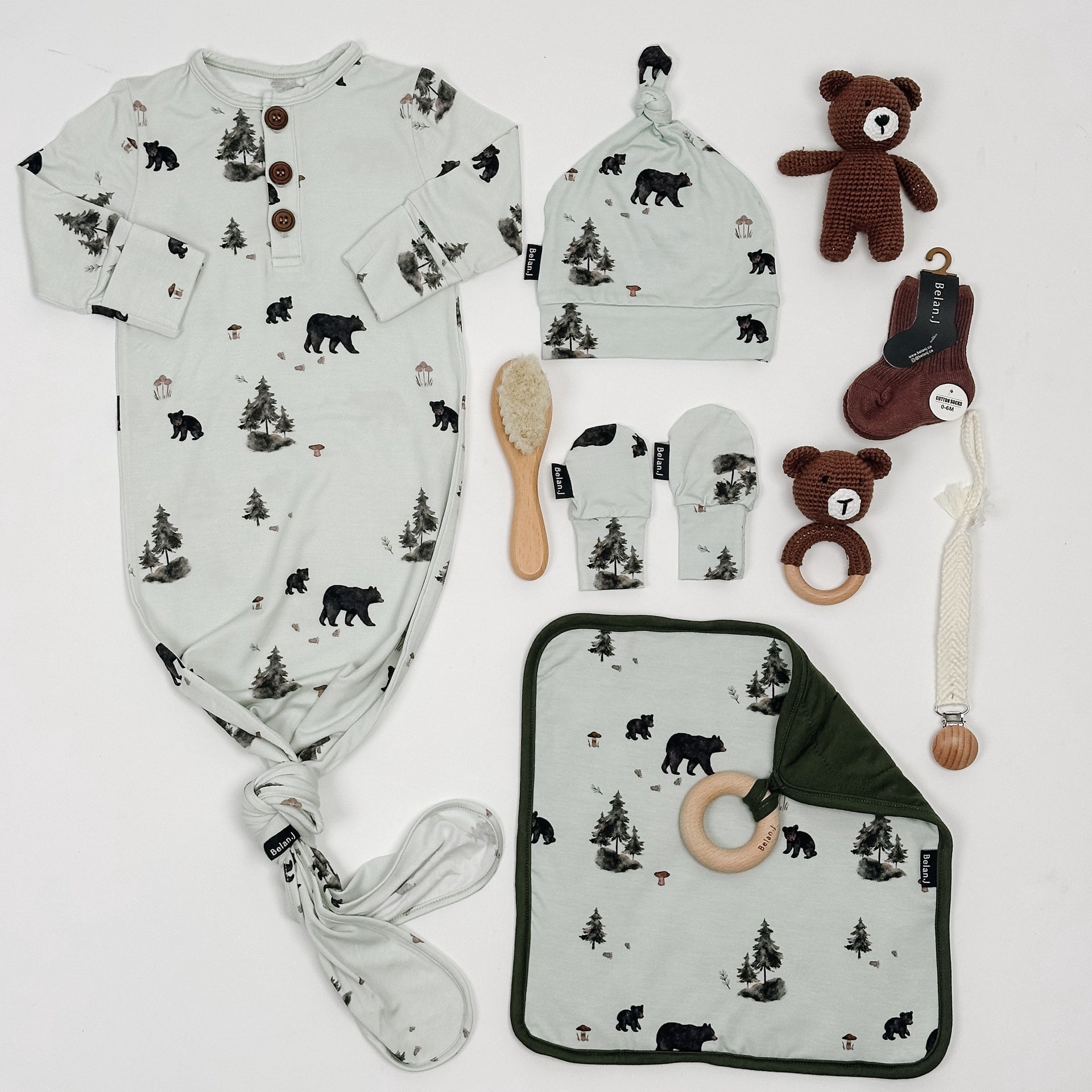 Baby Gift Box - Black Bears