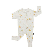 Footless Sleeper with Fold-over Cuffs - Chicks