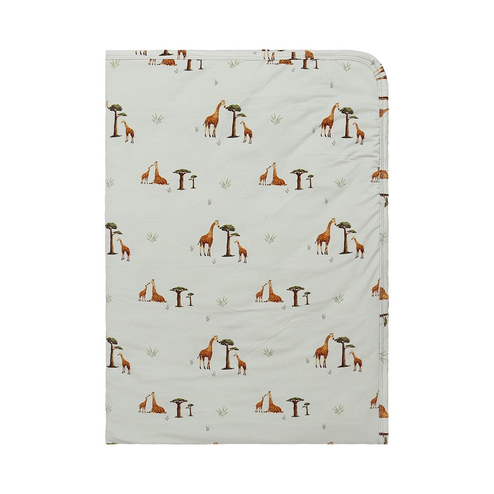 2.5 TOG Dreamer Blanket - Giraffes/Sage