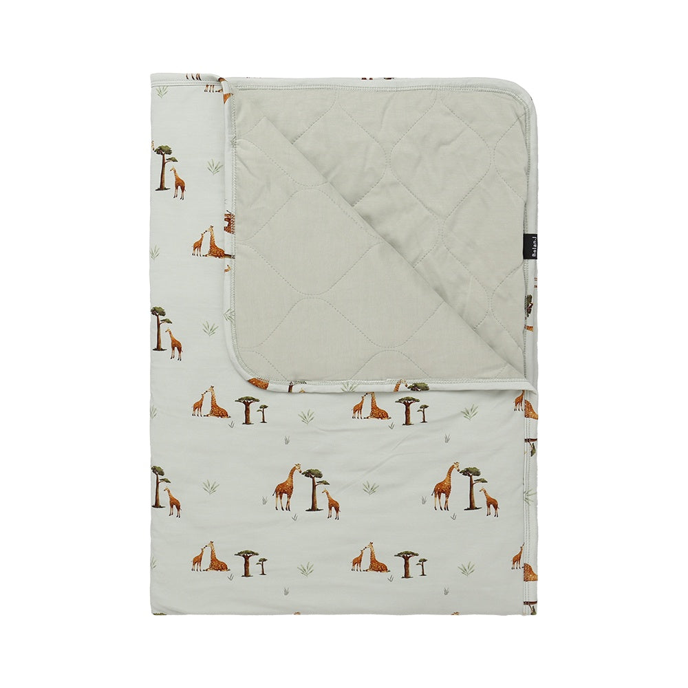 2.5 TOG Dreamer Blanket - Giraffes/Sage