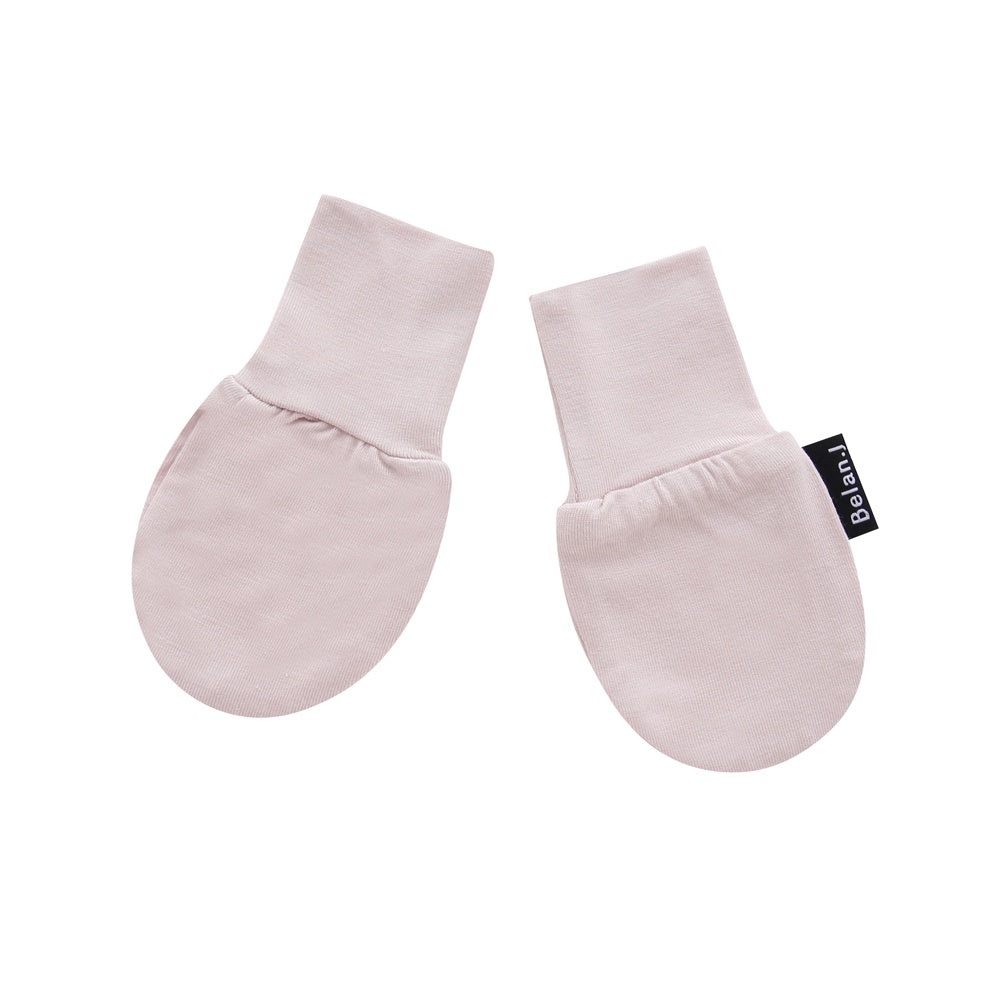 Non-Scratch Mittens - Dusty Pink