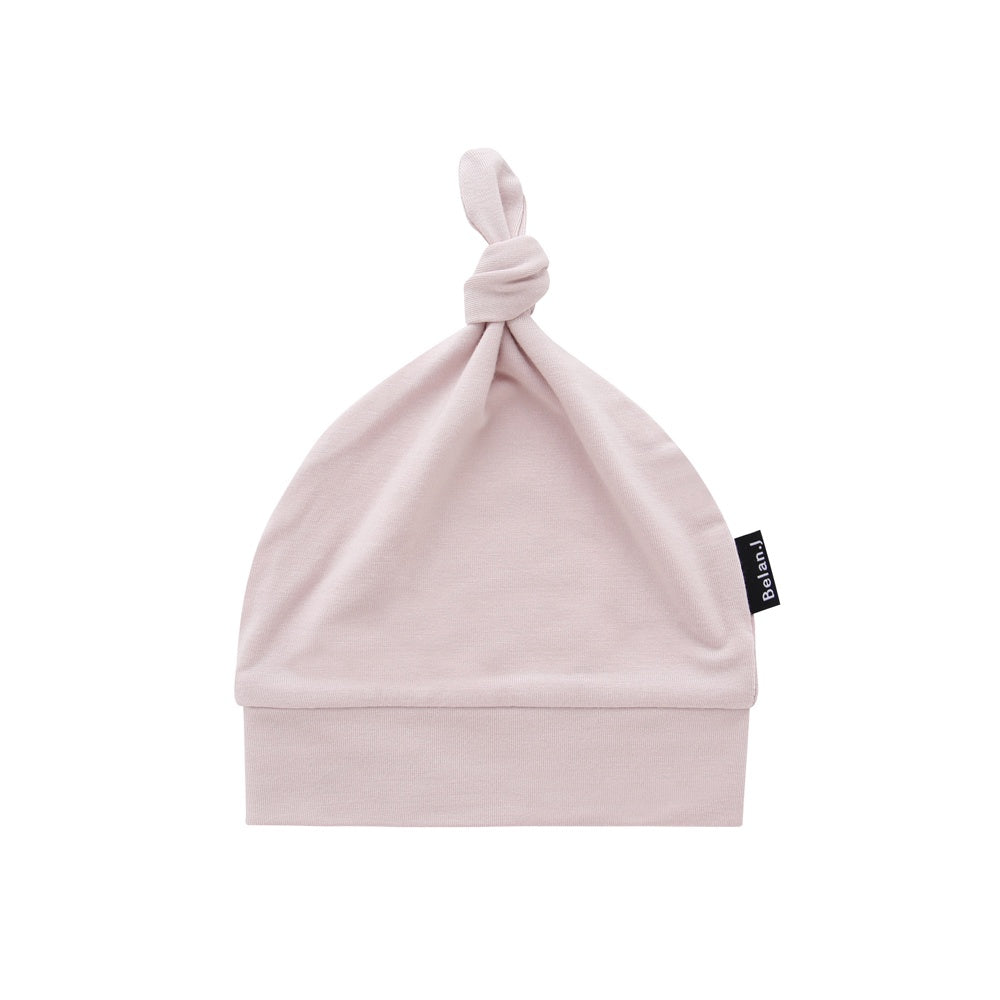 Knotted Hat - Dusty Pink