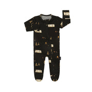 Footed Zipper Sleeper - Night Camp