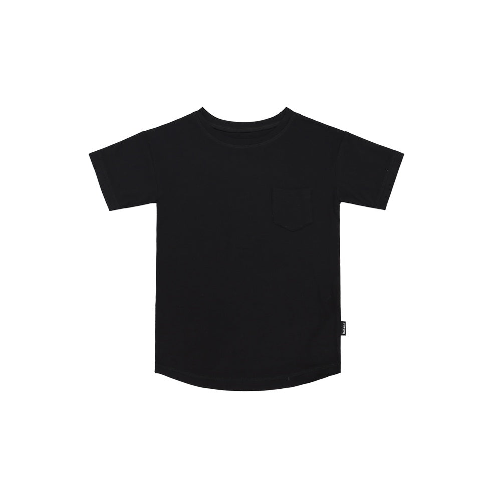 Short Sleeve Pocket Tee - Raven