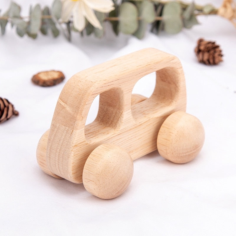 Active Baby Wooden Toy - Bus