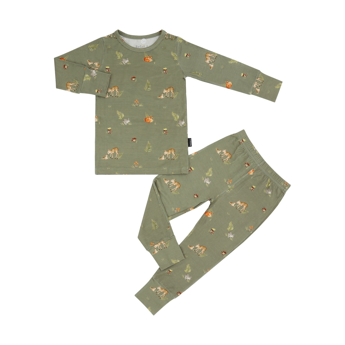 L/S PJ Set - Forest Friends