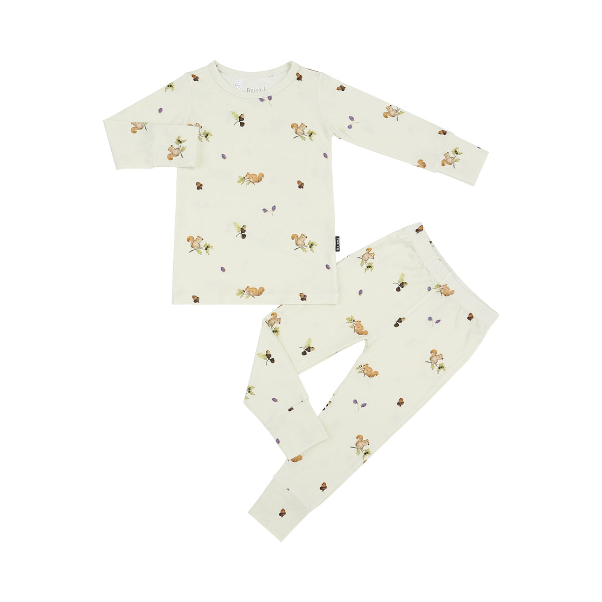 L/S PJ Set - Squirrels