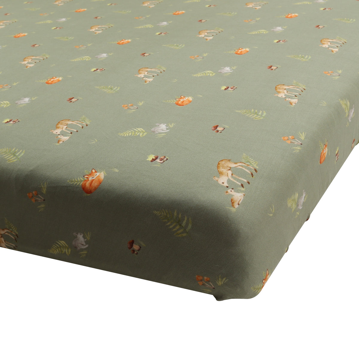 Bamboo Crib Sheet - Forest Friends