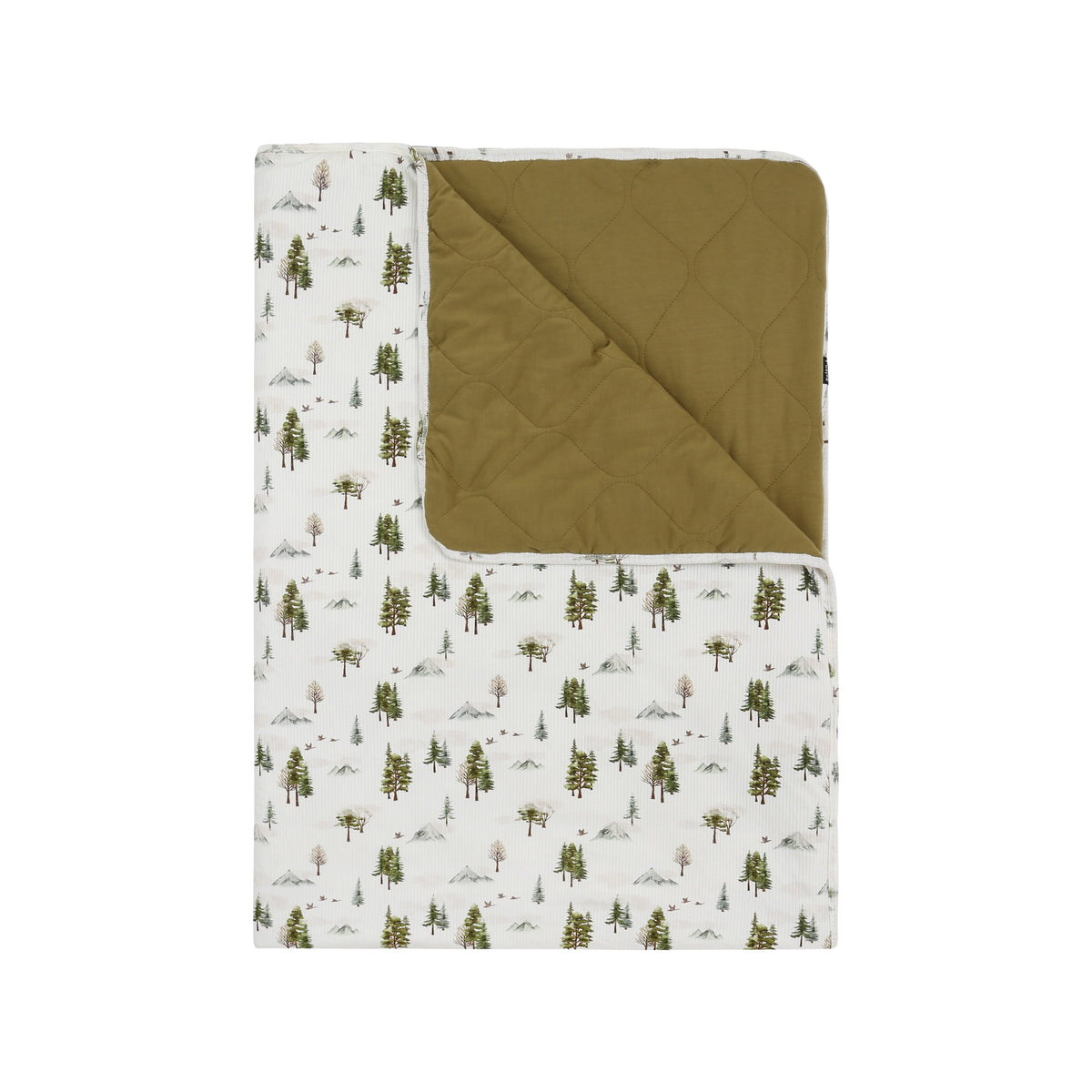 2.5 TOG Dreamer Blanket - Ribbed Misty Forest / Basil