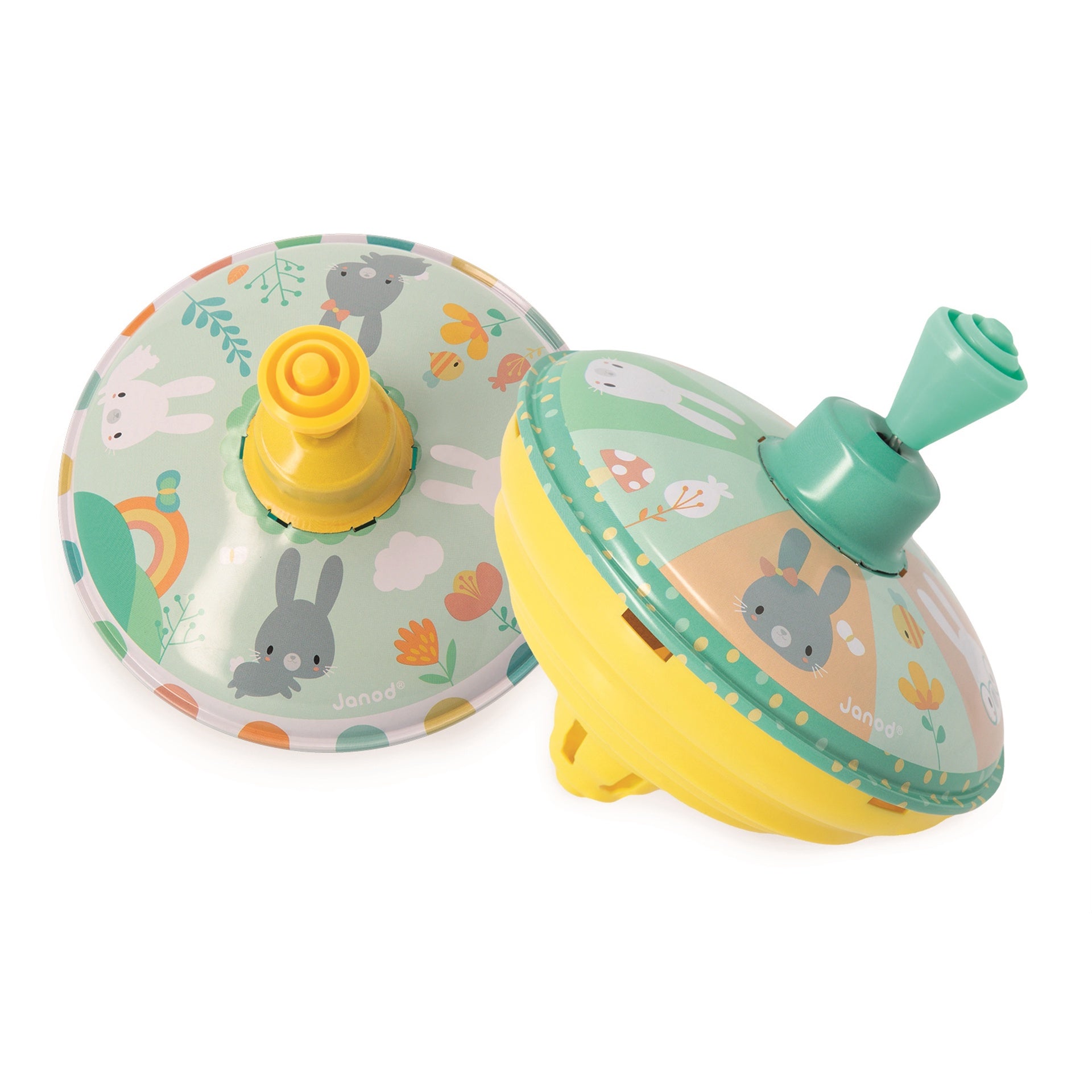 Janod Pure Metal Rabbit Spinner