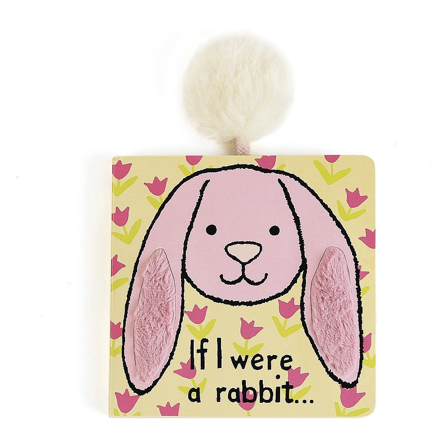 Jellycat If I Were A Rabbit Board Book (Blush)