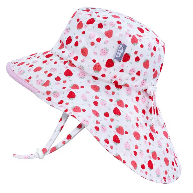 Jan & Jul Cotton Xplorer Hat - Strawberry